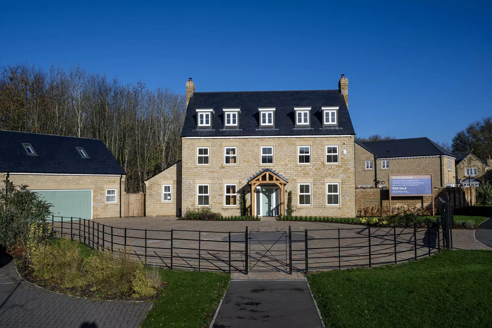 Prestigious Manor House at Van Dyk Village near Chesterfield is open for viewing